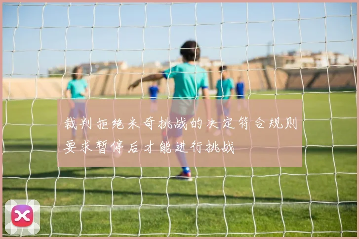 裁判拒绝米奇挑战的决定符合规则要求暂停后才能进行挑战